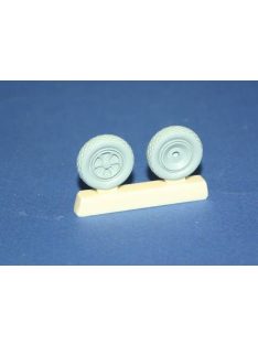   CMK - P-47D Thunderbolt wheels für Tamiya und Hasegawa Bausatz