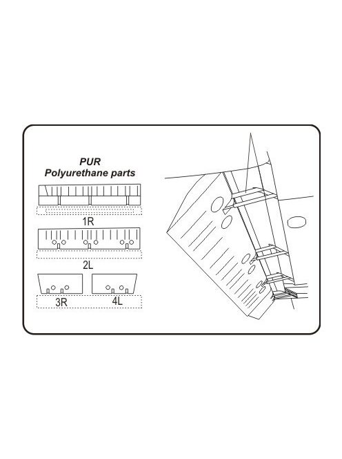 CMK - Hellcat Landing Flaps für Hasegawa Bausatz