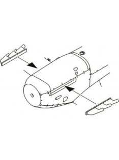 CMK - Spitfire Mk.I/Early Mk.V Exhaust Stubs for Tamiya kit