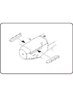   CMK - Spitfire Mk.V Fishtail Exhaust Stubs for Hasegawa/Tamiya /Special Hobby ki