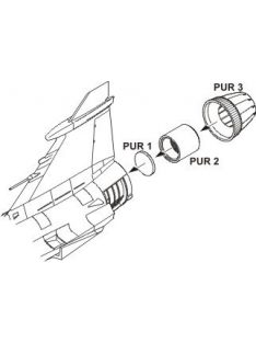 CMK - JAS-39C/D Exhaust nozzle for Italeri kit