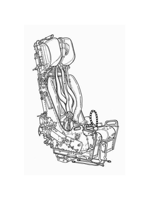 CMK - TSR-2 Ejection seats für Airfix Bausatz