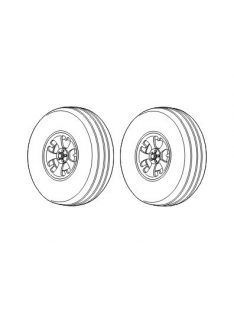 CMK - Spitfire Mk. I/II/V wheels 5 spoked discs