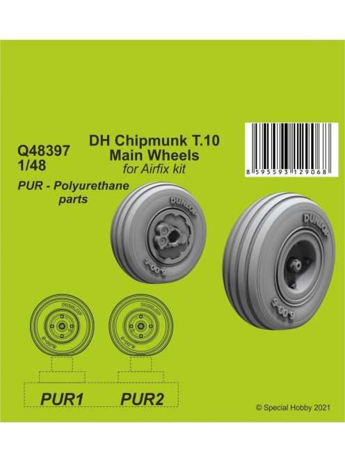 CMK - DH Chipmunk T.10 Main Wheels