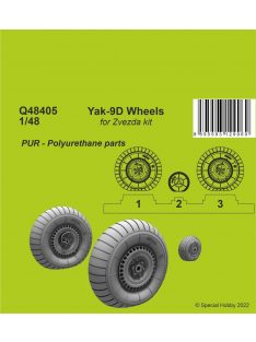 CMK - 1/48 Yak-9D Wheels 