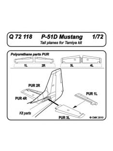 CMK - P-51D Mustang Tail planes