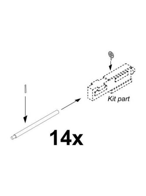 CMK - Barrels for M2 Browning (14pcs) USA