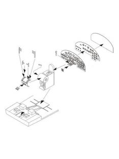 CMK - 1/72 B-17 Flying Fortress - Instrument panel