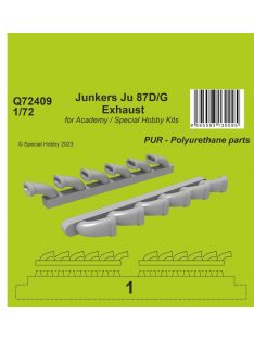   CMK - Junkers Ju 87D/G Exhaust 1/72 / for Academy and Special Hobby Kits