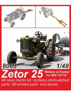   CMK - Zetor 25 'Military w/Towbar for MiG 15/17s' 1/48