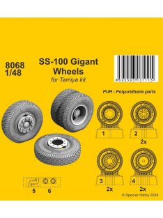 CMK - SS-100 Gigant Wheels 1/48 / for Tamiya kits