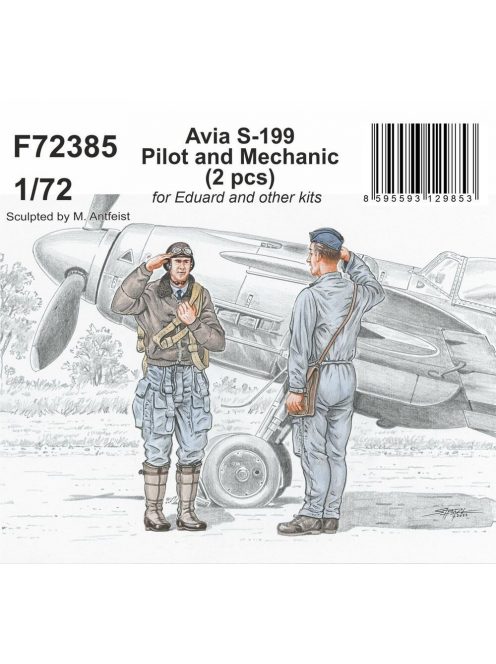 CMK - Avia S-199 Pilot and Mechanic for Eduard and other kits