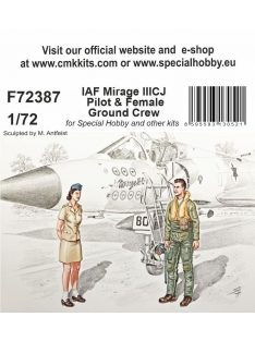 CMK - IAF Mirage IIICJ Pilot & Female Ground Crew