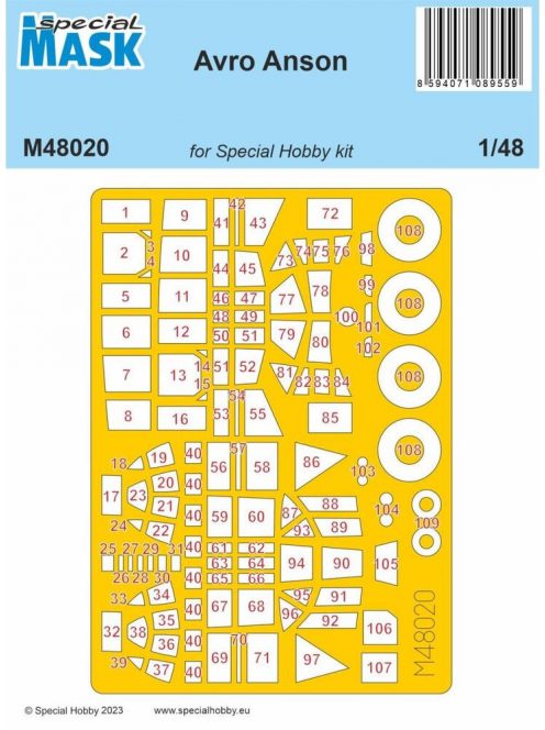 CMK - Avro Anson MASK 1/48