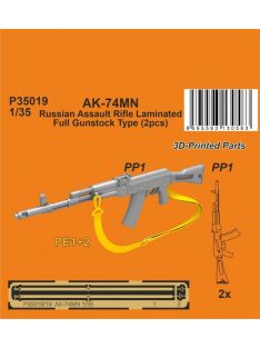   CMK - AK-74MN Soviet/Russian Assault Rifle / Laminated Full Gunstock Type 1/35  (2 pcs.)