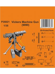 CMK - Vickers Machine Gun (WWI) 1/35