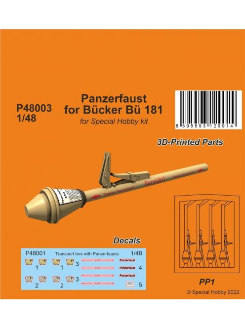 CMK - Panzerfaust for Bücker Bü 181