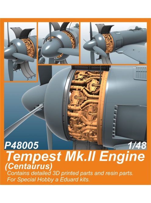 CMK - Tempest Mk.II Engine (Centaurus) for SH and Eduard kits