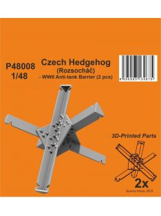   CMK - Czech Hedgehog (Rozsochá?) - WWII Anti-tank Barrier (2 pcs) 1/48