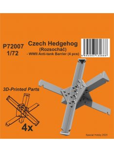   CMK - Czech Hedgehog (Rozsochá?) - WWII Anti-tank Barrier (6 pcs) 1/72