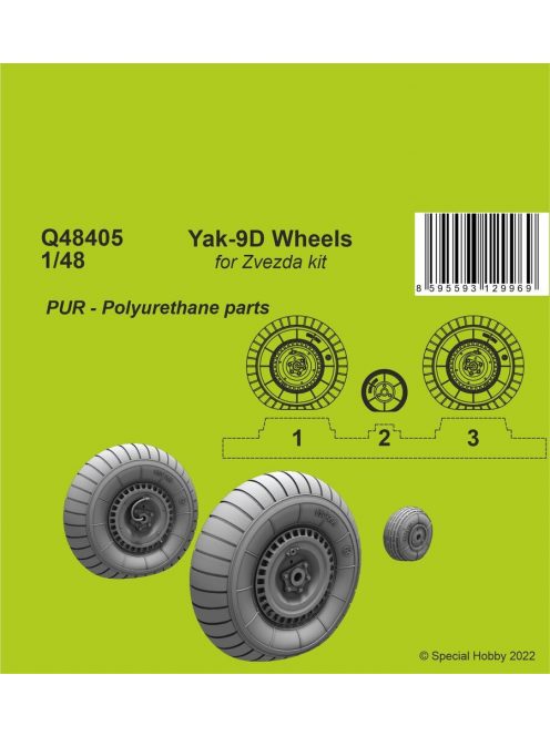 CMK - Yak-9D Wheels