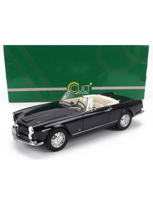 Cult-scale Models - ALFA ROMEO 2600 SPIDER TOURING CABRIOLET OPEN 1961 BLACK