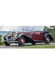   Cult-scale Models - BENTLEY 4.25L VANDEM PLAS TOURER CABRIOLET OPEN 1938 BORDEAUX BLACK