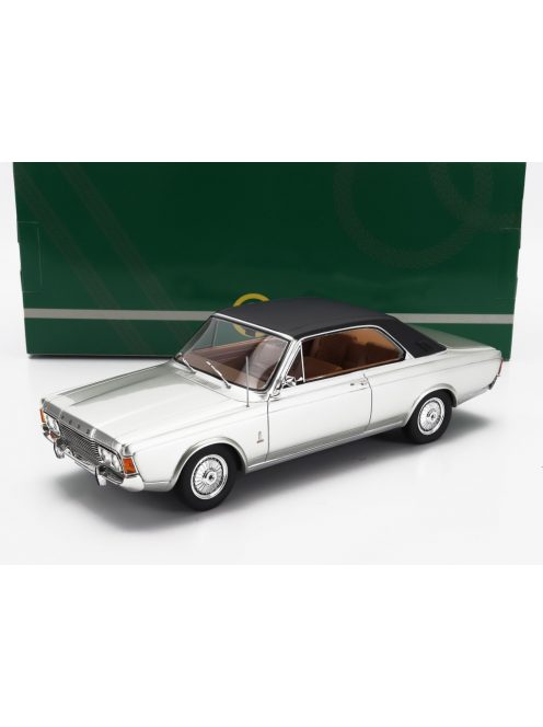 Cult-scale Models - FORD ENGLAND TAUNUS P7 COUPE 1969 SILVER BLACK