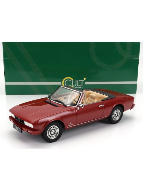 Cult-scale Models - PEUGEOT 504 CABRIOLET OPEN 1983 RED MET