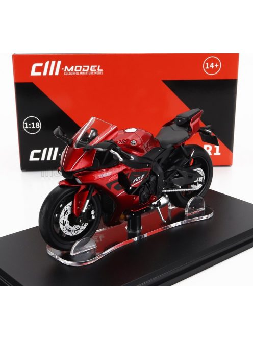 Cm-Models - YAMAHA YZF-R1 2022 RED BLACK