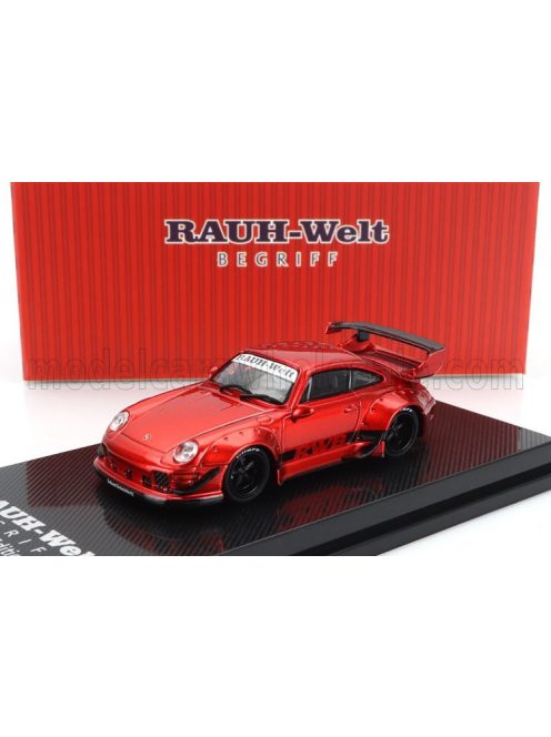 Cm-Models - PORSCHE 911 993 RWB RAUH-WELT COUPE 1995 RED