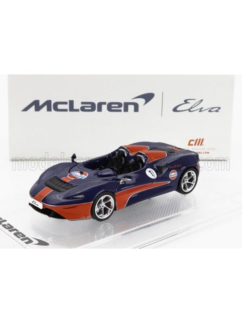 Cm-Models - McLAREN ELVA GULF LIVERY 2020 BLUE ORANGE