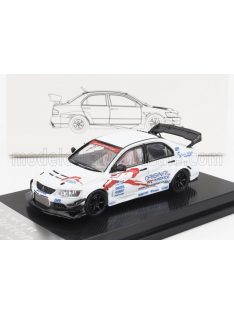 Cm-Models - MITSUBISHI LANCER EVO IX N 0 RACING 2003 WHITE