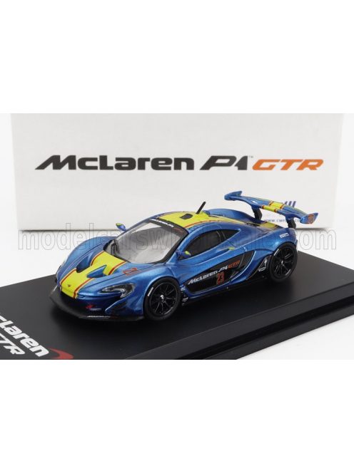 Cm-Models - McLAREN P1 GTR N 0 2015 BLUE YELLOW