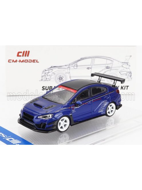 Cm-Models - SUBARU VARIS WRX STi S4 2019 BLUE CARBON