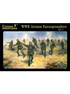   Caesar Miniatures - WWII German Panzergrenadiers set1 (fertig bemalt)