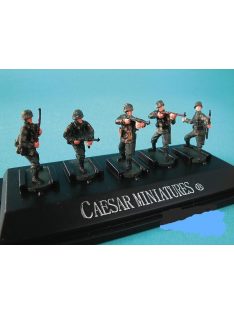   Caesar Miniatures - WWII German Panzergrenadiers set4 (fertig bemalt)