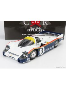   Cmr - Porsche 956L 2.6L Turbo Team Rothmans Porsche N 3 Winner 24H Le Mans 1983 A.Holbert - H.Haywood - V.Schuppan White Blue