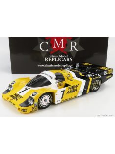   Cmr - Porsche 956 Lh Team New-Man Joest Racing N 7 Winner 24H Le Mans 1985 K.Ludwig - P.Barilla - J.Winter Yellow Black