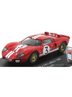   Cmr - Ford Usa Gt40 Mkii 7.0L V8 Team Ford Motorsport N 3 24H Le Mans 1966 D.Gurney - J.Grant Red White