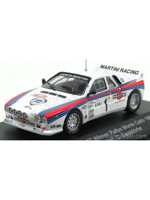 Cmr - Lancia 037 Martini N 1 Winner Rally Montecarlo 1983 Walter Rohrl - Christian Geistdorfer White