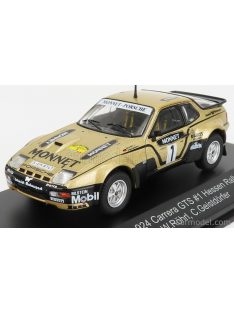   Cmr - Porsche 924 Carrera Gts N 1 Winner Rally Hessen 1981 W.Rohrl - C.Geistdorfer Gold Black