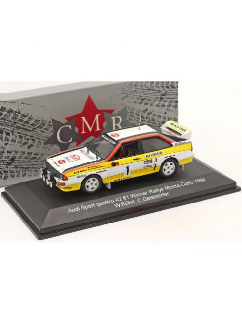 Cmr - 1:43 Audi Quattro A2 #1 Winner Rallye Monte Carlo 1984 Röhrl, Geistdörfer Models