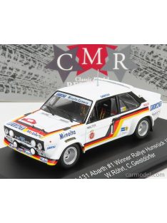   Cmr - Fiat 131 Abarth N 1 Winner Rally Hunsruck 1979 W.Rohrl - C.Geistdorfer White Red