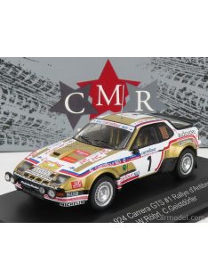   Cmr - Porsche 924 Carrera Gts N 1 Rally D'Antibes 1981 W.Rohrl - C.Geistdorfer Gold White