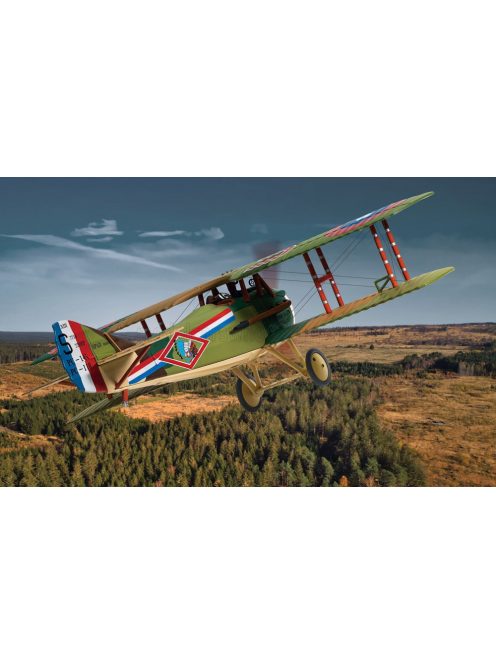 Corgi - SPAD SXIII AERO SQUADRON USAS MILITARY AIRPLANE 1918 GREEN