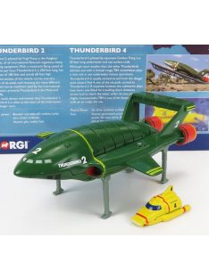   Corgi - G.ANDERSON THUNDERBIRDS - THUNDERBIRD 2 - THUNDERBIRD 4 GREEN YELLOW