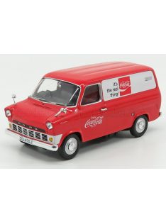   Corgi - FORD ENGLAND TRANSIT MKI VAN COCA-COLA 1970 RED WHITE