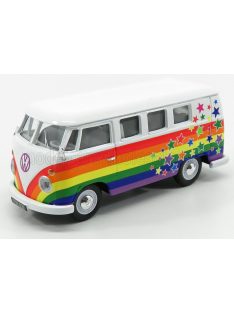   Corgi - VOLKSWAGEN T1 MINIBUS CAMPER VAN 1961 - PEACE & LOVE VARIOUS