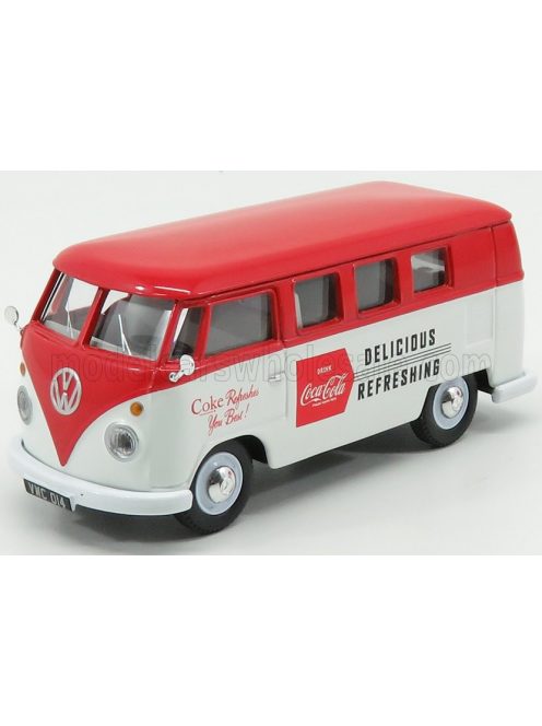 Corgi - VOLKSWAGEN T1 CAMPER VAN COCA-COLA 1961 WHITE RED